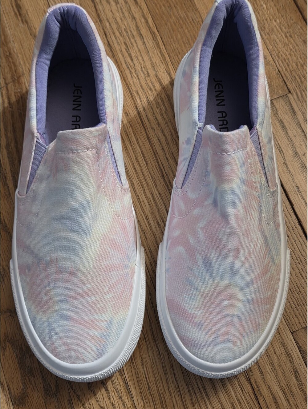 Womens Size 6 Jenn Ardor Tie Dye Classic Slup On Flats Comfortable